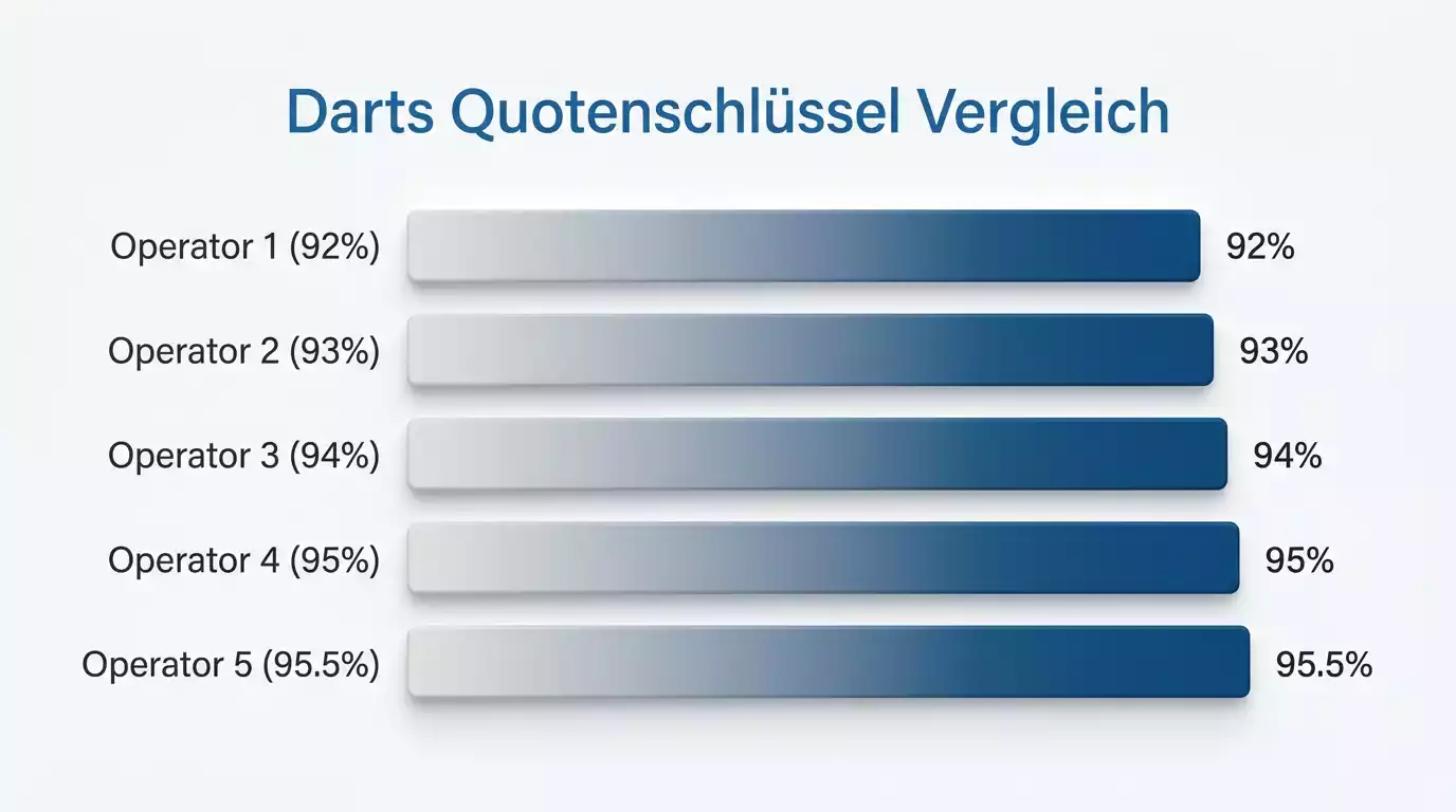 Bet365 Darts-Quotenvergleich mit anderen lizenzierten Anbietern bei PDC-Turnieren