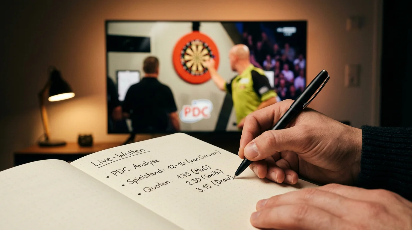 Betano Darts-Quoten bei PDC-Events - Vergleich von Siegwette und Spezialwetten