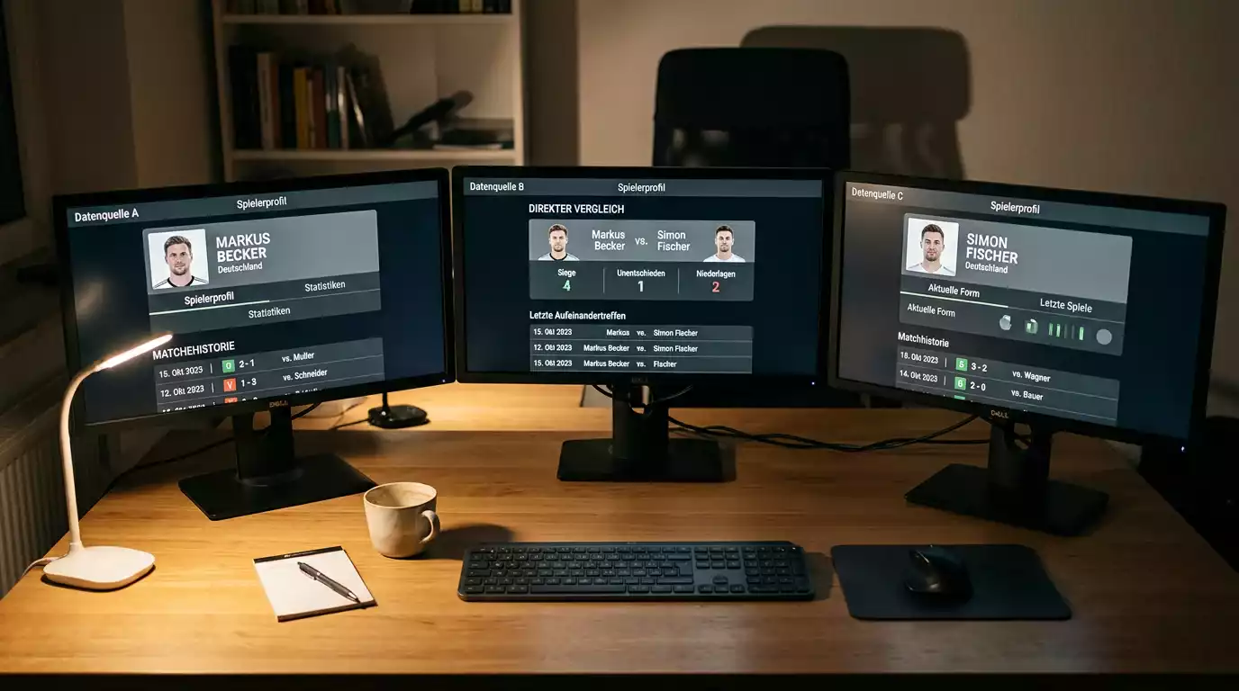 Datenquellen für Darts-H2H-Statistiken: PDC-Website, Flashscore und weitere Plattformen für historische Head-to-Head-Bilanzen