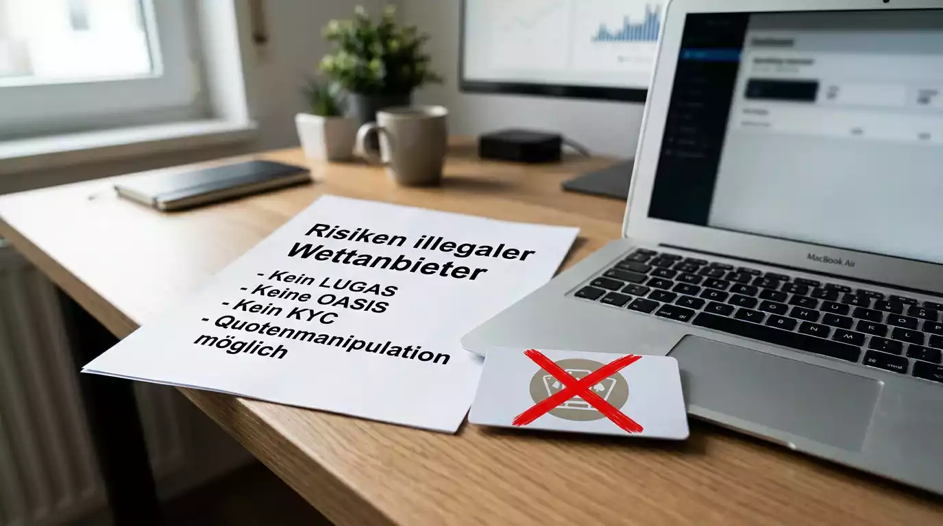 Risiken nicht lizenzierter Darts-Wettanbieter in Deutschland: kein Spielerschutz, keine LUGAS-Anbindung und fehlender Rechtsschutz
