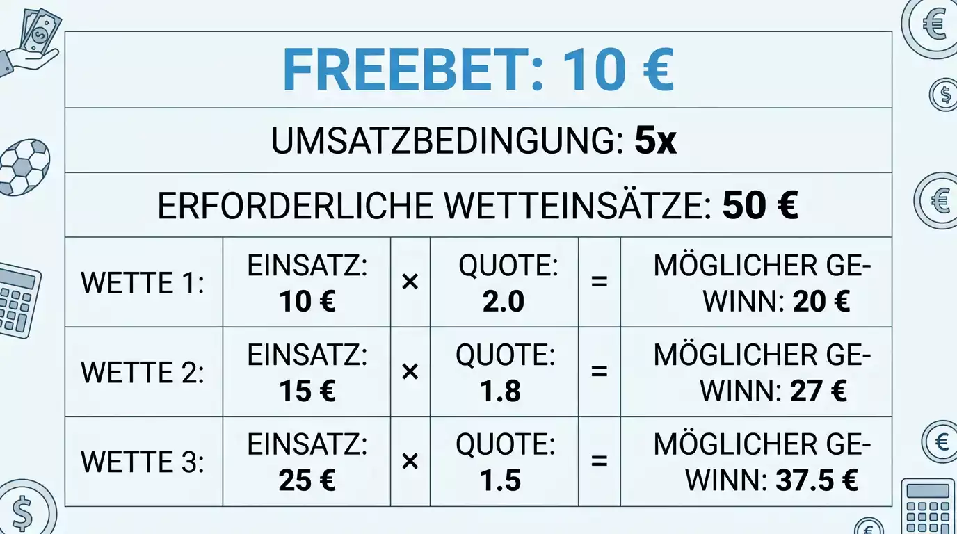 Umsatzbedingungen bei Darts-Freebets: Wie Wagering Requirements den realen Wert eines No-Deposit-Bonus bestimmen