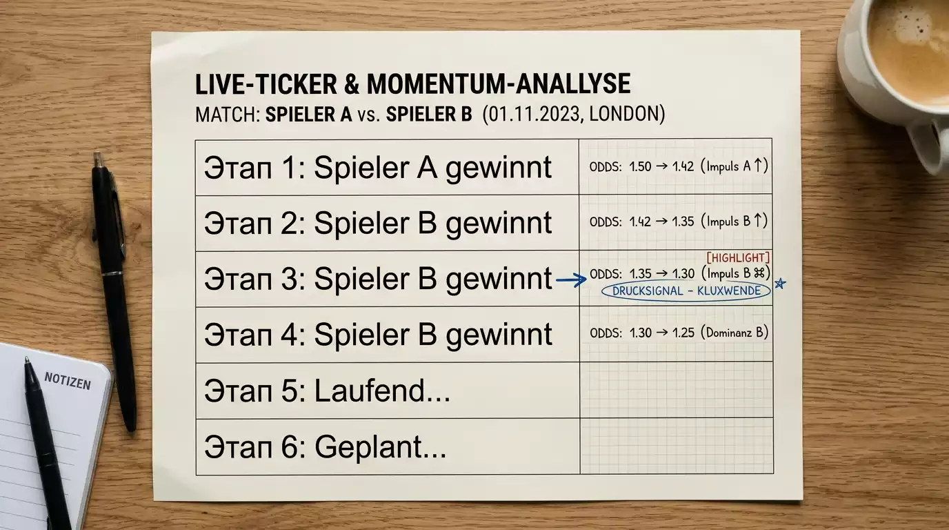 Momentum-Shifts beim Darts Livewetten erkennen: psychologische Signale, Quotenverzögerungen und optimales Einstiegstiming