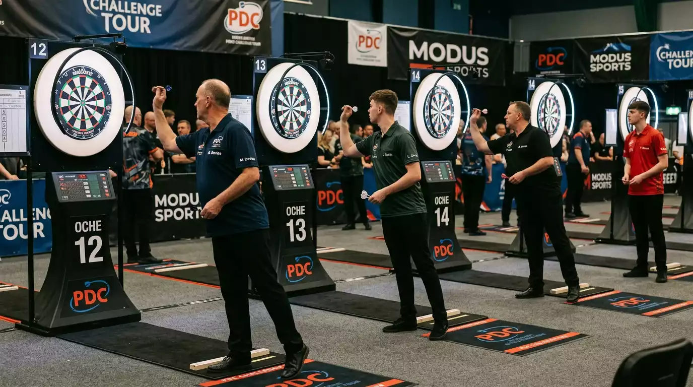Hohe Varianz beim Wetten auf PDC Challenge Tour durch breites Spielerfeld und Qualitätsgefälle zwischen Tour-Card-Haltern und Nachwuchs